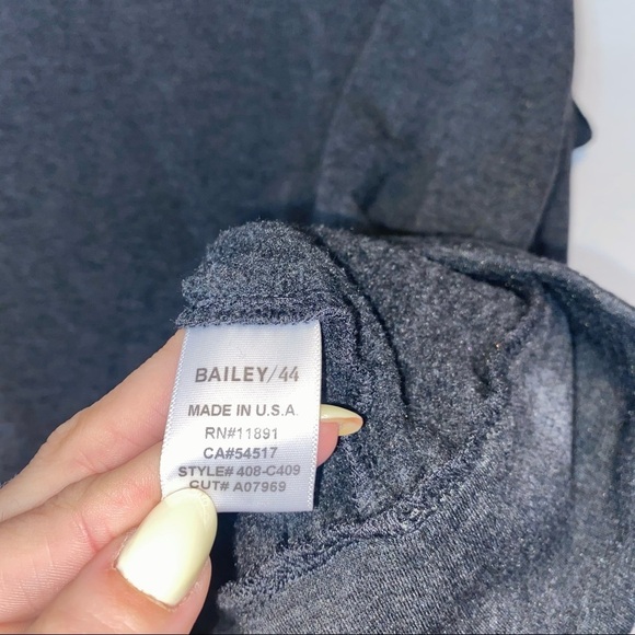 Bailey 44 Cold Shoulder Tie-cuffs Sweatshirt - Picture 8 of 9